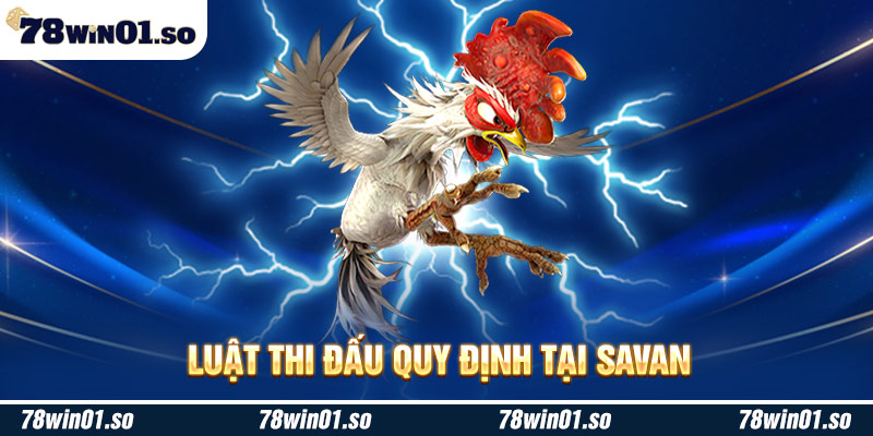 Luật thi đấu quy định tại Savan