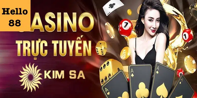 Đa dạng các trò chơi casino trực tuyến tại trang chủ hello88